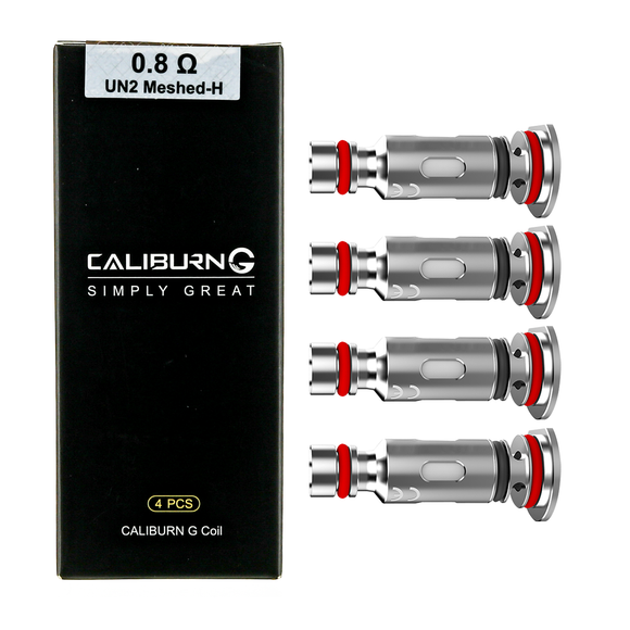 Vapourtron UWELL CALIBURN G REPLACEMENT COILS 4 pack Health Cabin