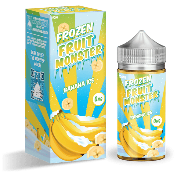 Vapourtron Banana Ice Frozen Fruit Monster 100ml Vapourtron 