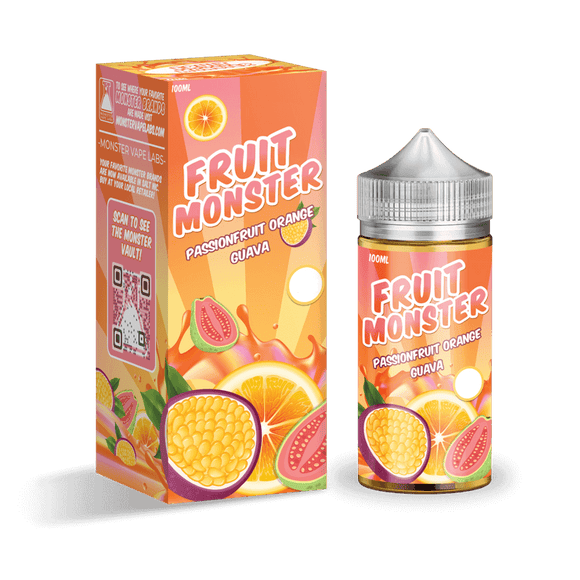 Vapourtron Fruit Monster - Passionfruit Orange Guava 100ml Vapourtron 