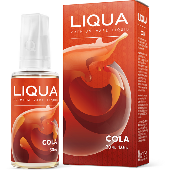 Vapourtron Liqua E-Liquid Cola 30ml Vapourtron 