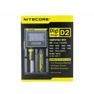 Nitecore D2 Battery Charger freeshipping - Vapourtron